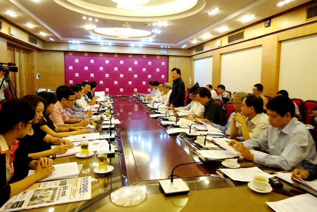 Ban Kinh tế Trung ương làm việc với Bộ Xây dựng